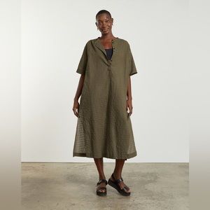 EVERLANE The Caftan Dress size Medium green